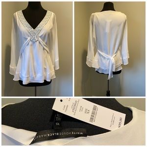NWT WHBM White Blouse